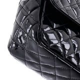 Valentine Hearts Flap Bag Quilted Patent Medium