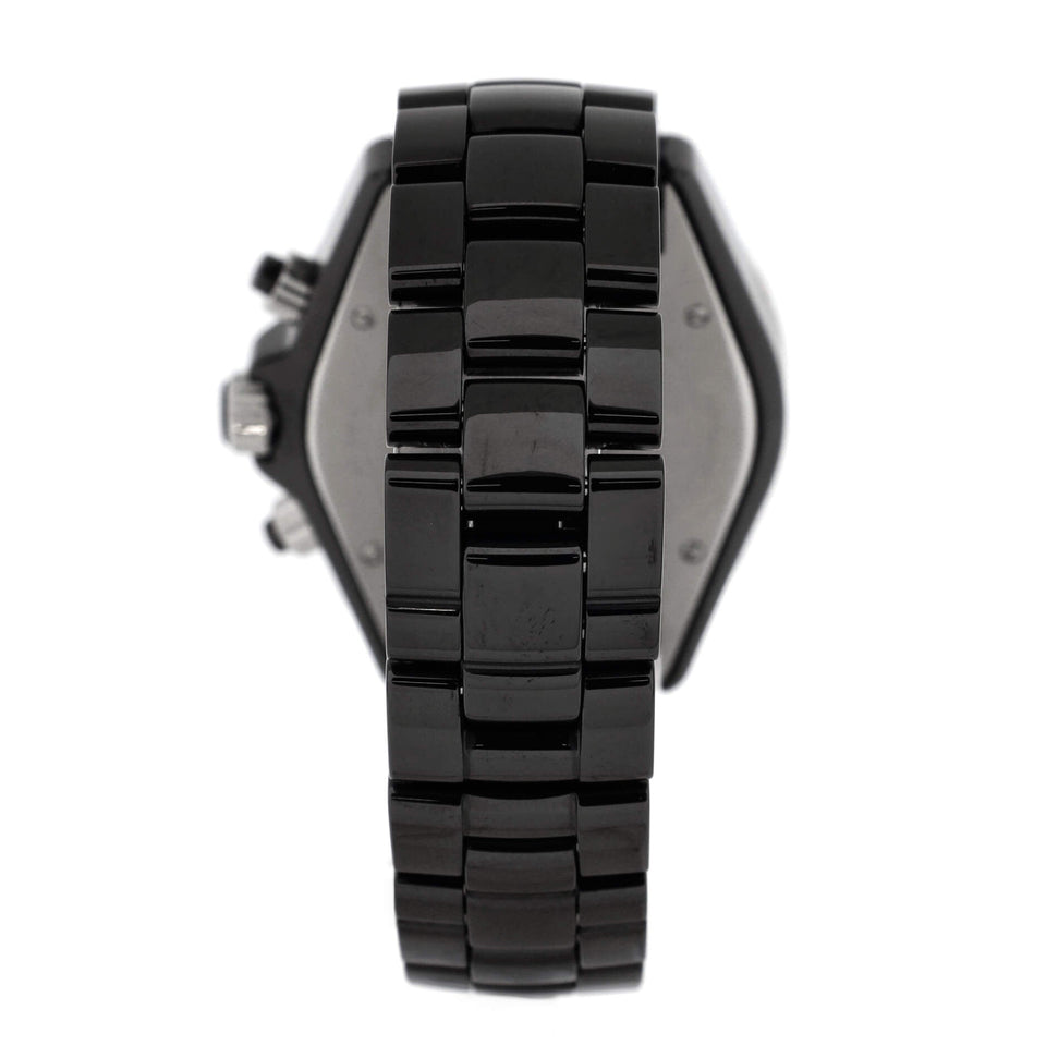 J12 Chronograph Automatic Watch Ceramic and Stainless Steel 41