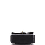 Classic Single Flap Top Handle Bag Quilted Lambskin Mini