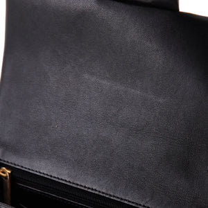 Classic Single Flap Top Handle Bag Quilted Lambskin Mini