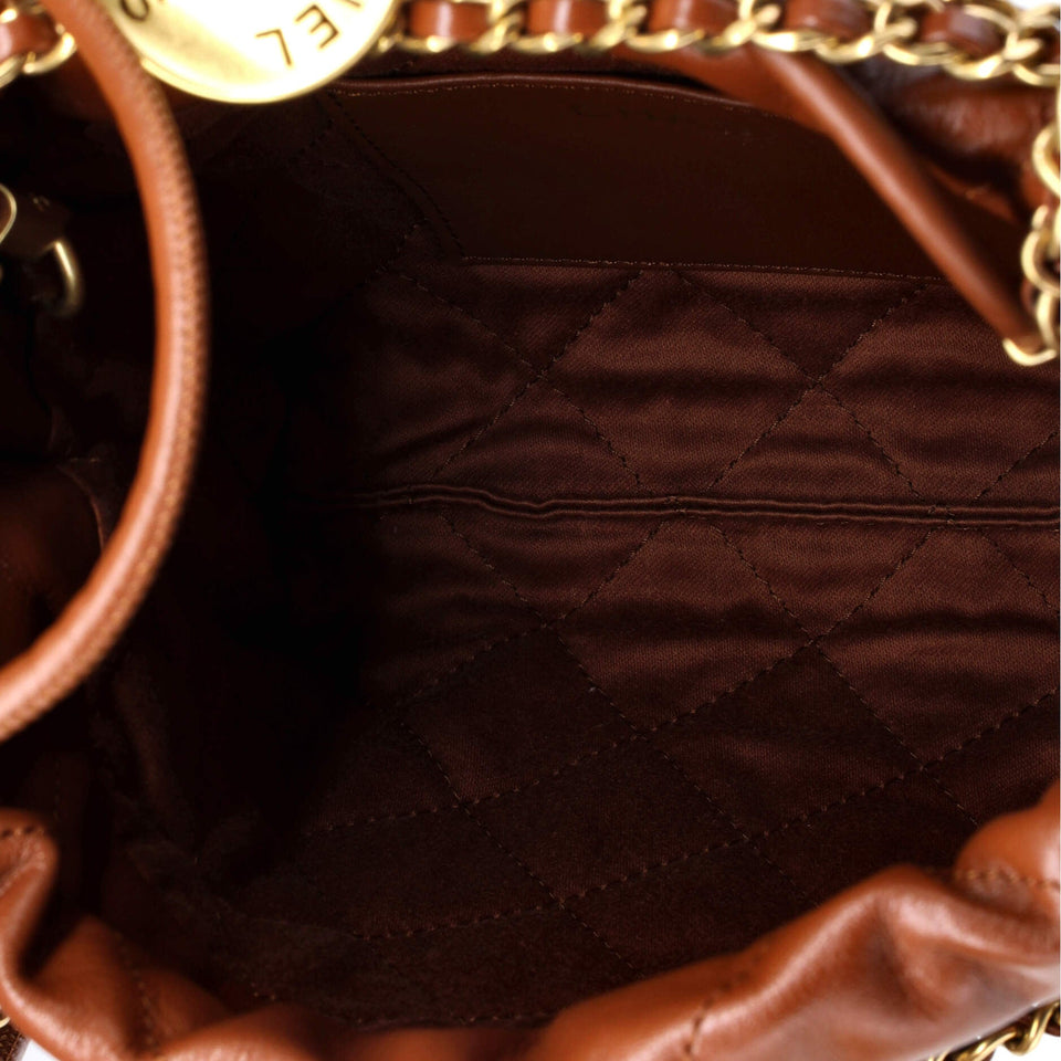 22 Chain Hobo Quilted Calfskin Mini
