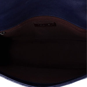 CC University Flap Bag Quilted Goatskin Large