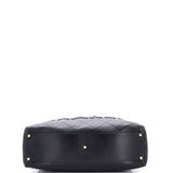 Logo Bowler Bag Stitched Calfskin Maxi