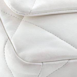 19 Flap Bag Quilted Leather Medium