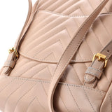 Urban Spirit Backpack Chevron Leather Small
