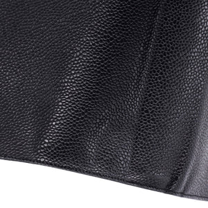 Timeless CC Ring Agenda Cover Caviar Small