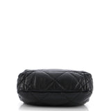 19 Flap Bag Quilted Leather Medium