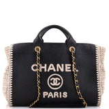 Deauville Tote Calfskin with Crochet Medium