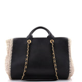 Deauville Tote Calfskin with Crochet Medium