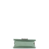 Boy Flap Bag Quilted Caviar Small