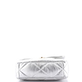 19 Flap Bag Quilted Leather Large