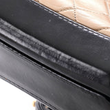 Bicolor Gabrielle Hobo Quilted Aged Calfskin Small