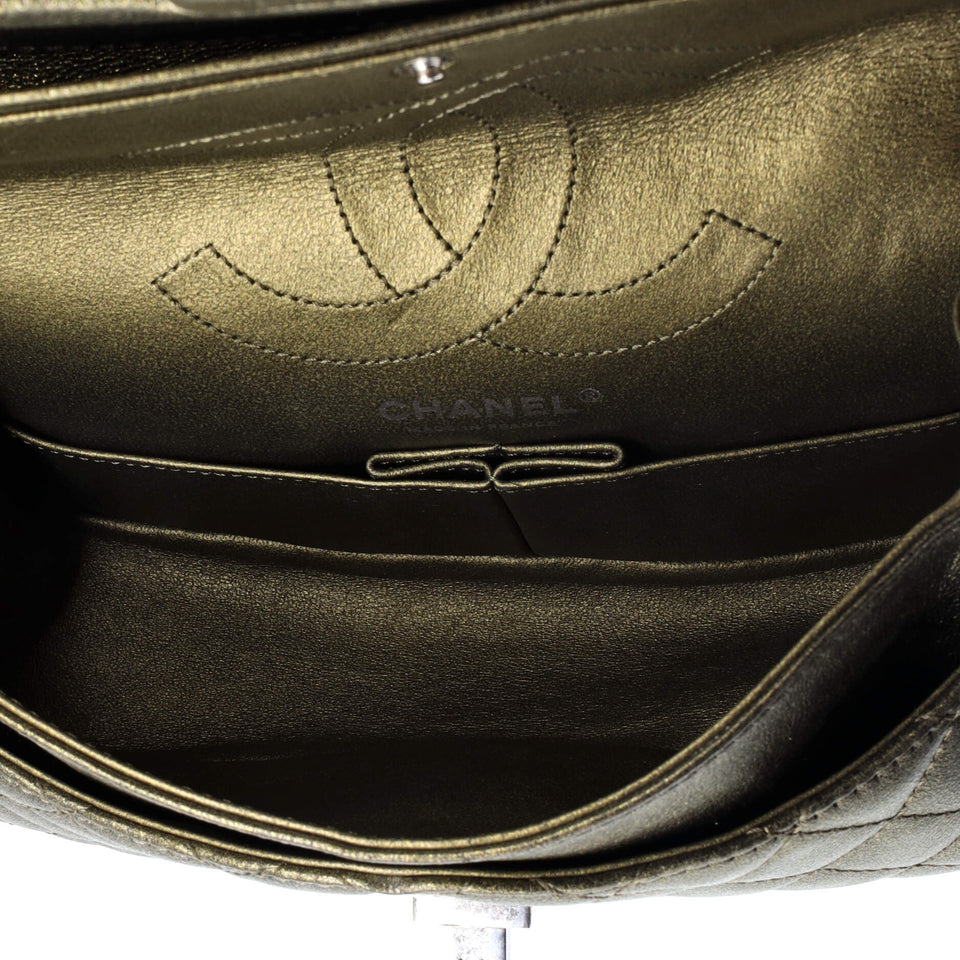 Reissue 2.55 Flap Bag Quilted Metallic Calfskin 225