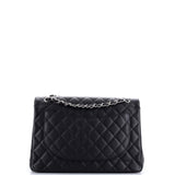 Classic Double Flap Bag Quilted Caviar Maxi