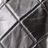 CC Kisslock Frame Clutch with Chain Quilted Lambskin Small