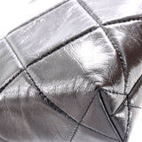 CC Kisslock Frame Clutch with Chain Quilted Lambskin Small