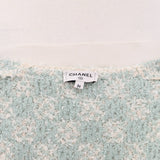 Women's Collarless Two Pocket Jacket Tweed