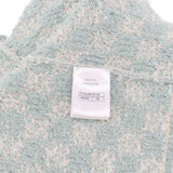 Women's Collarless Two Pocket Jacket Tweed