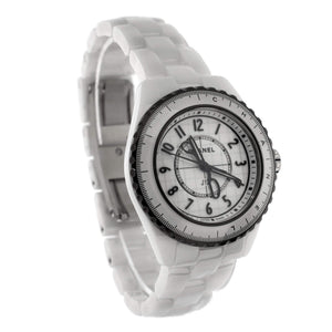 J12 Couture Quartz Watch Ceramic and Stainless Steel 33