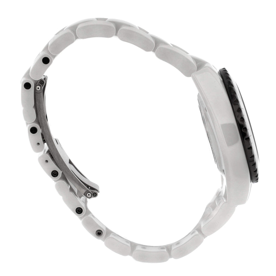 J12 Couture Quartz Watch Ceramic and Stainless Steel 33