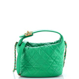 Perfect Meeting Hobo Quilted Lambskin Small