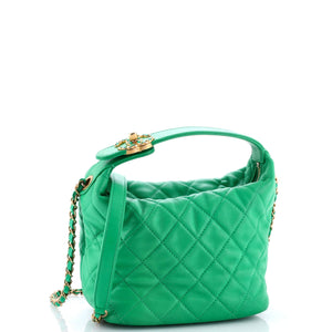 Perfect Meeting Hobo Quilted Lambskin Small