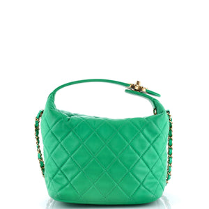 Perfect Meeting Hobo Quilted Lambskin Small