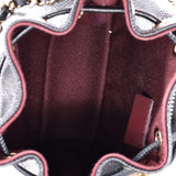 Business Affinity Drawstring Bucket Bag Quilted Caviar Mini