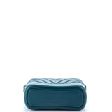 Gabrielle Hobo Chevron Aged Calfskin Small