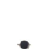 CC Make-Up Box Clutch with Chain Quilted Lambskin and Metal Mini