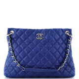 Easy Tote Quilted Caviar Large