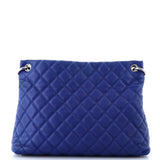 Easy Tote Quilted Caviar Large
