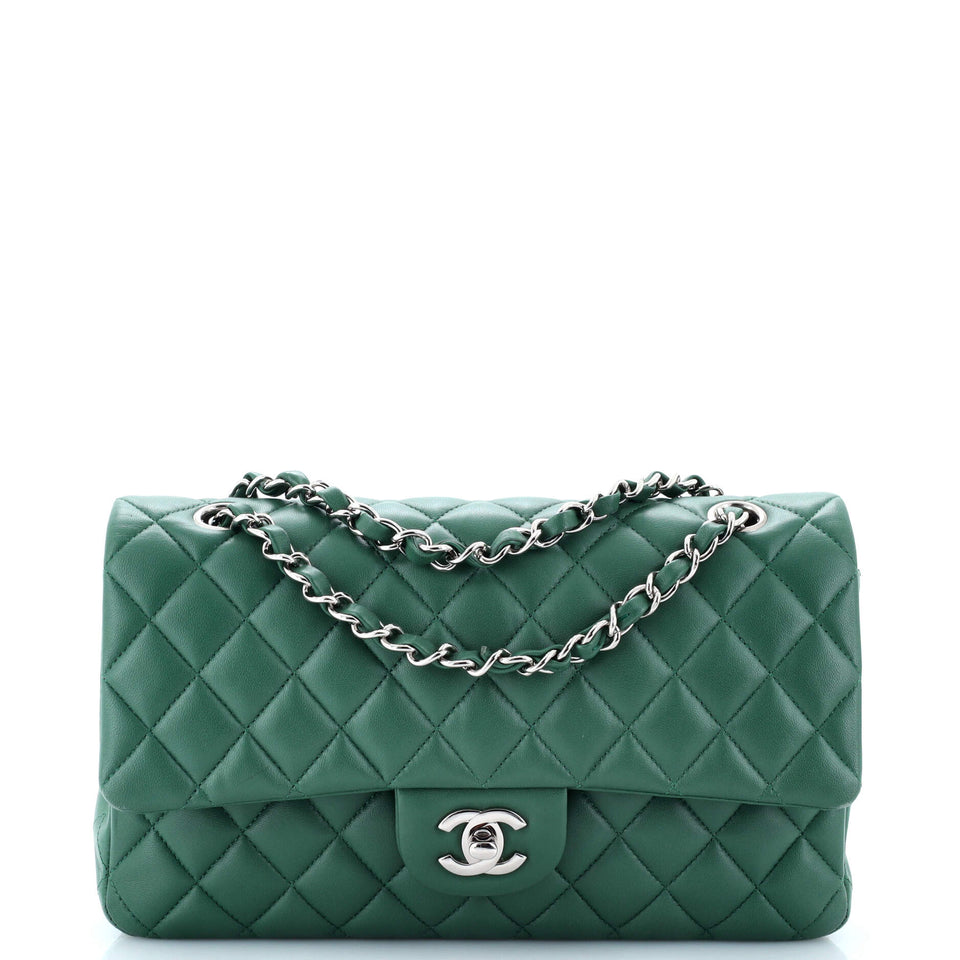 Classic Double Flap Bag Quilted Lambskin Medium