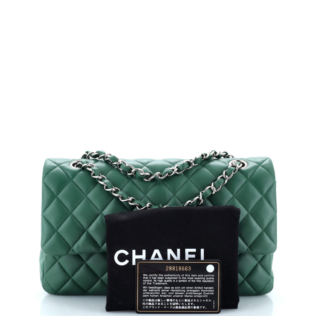 Classic Double Flap Bag Quilted Lambskin Medium