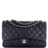 3 Flap Bag NM Quilted Lambskin Jumbo