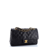 Vintage Classic Double Flap Bag Quilted Lambskin Medium