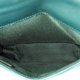Top Handle Flap Coin Purse with Chain Quilted Lambskin