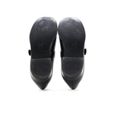 Women's CC Turnlock Mary Jane Flats Leather with Patent