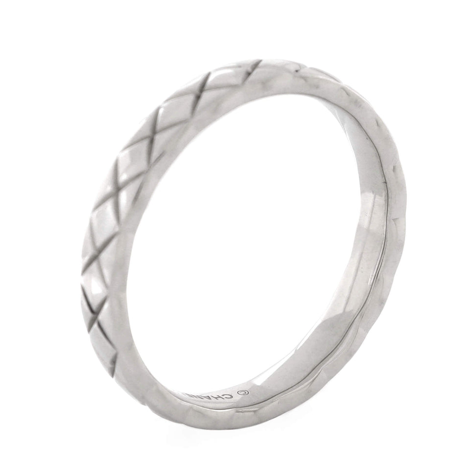 Coco Crush 1 Diamond Ring Platinum with Diamond Mini