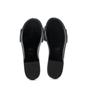 Women's CC Slide Sandals Quilted Lambskin