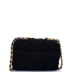 19 Flap Bag Quilted Jersey Medium