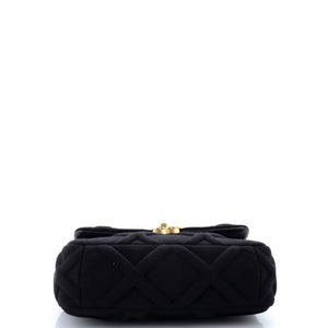 19 Flap Bag Quilted Jersey Medium