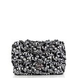 CC Chain Flap Bag Multicolor Sequins Mini