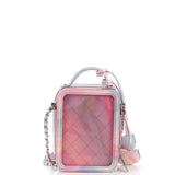 Filigree Vertical Vanity Case PVC with Lambskin
