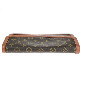 Louis Vuitton Pochette Dame  Canvas Clutch Bag