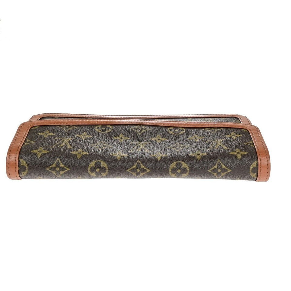 Louis Vuitton Pochette Dame  Canvas Clutch Bag