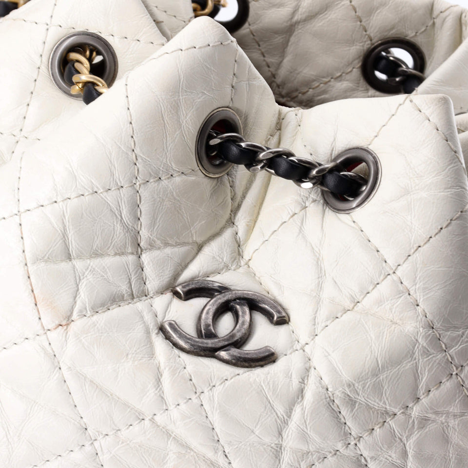 Gabrielle Backpack Quilted Calfskin Small