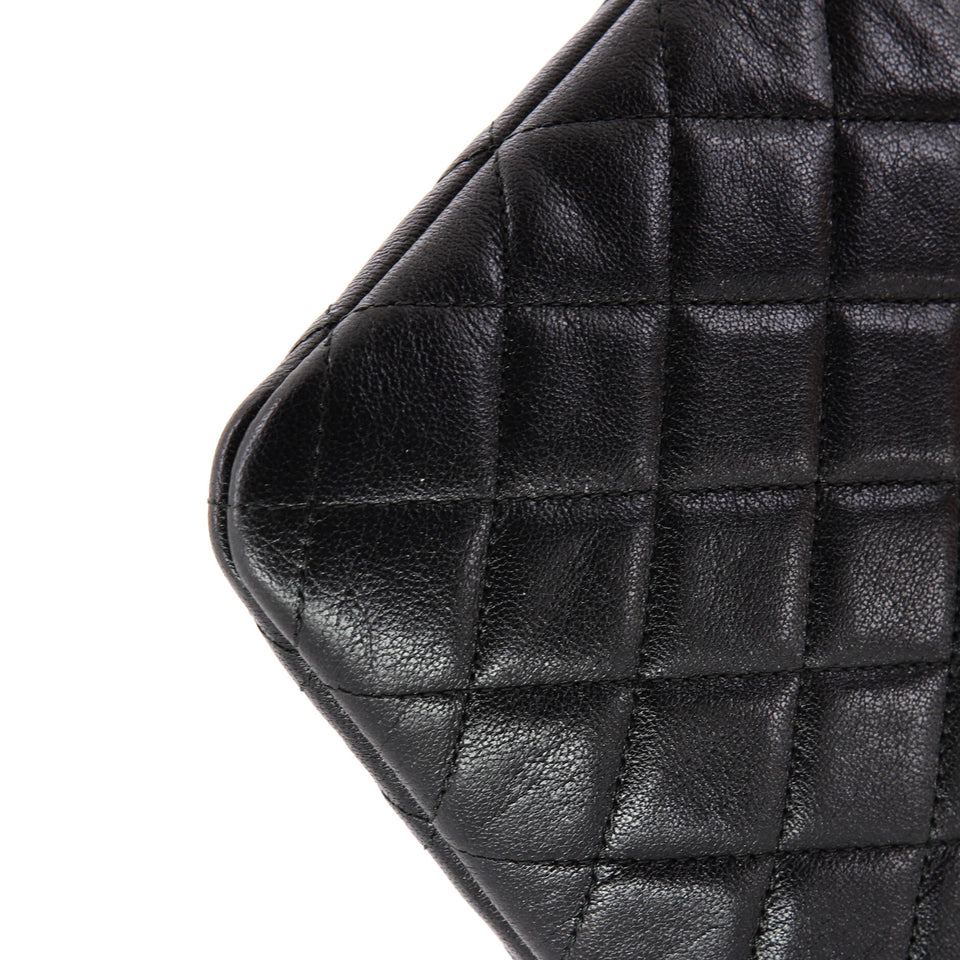 Mademoiselle Vintage O Case Clutch Quilted Sheepskin Medium