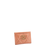 19 Card Holder Quilted Leather