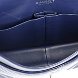Classic Double Flap Bag Chevron Caviar Maxi